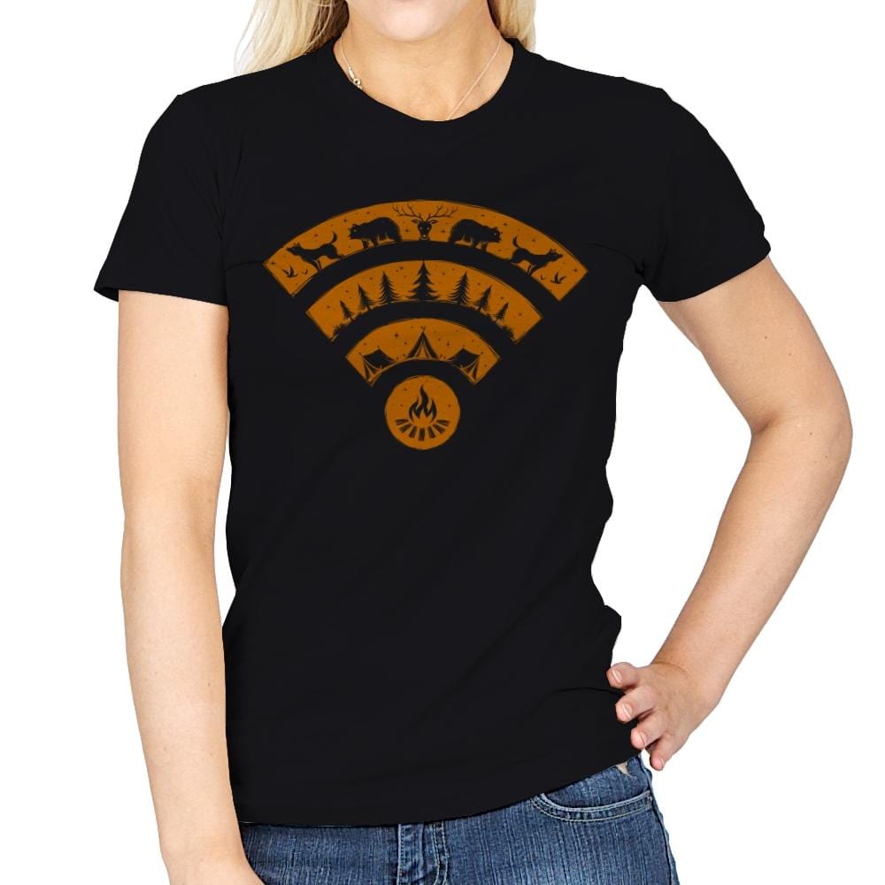 Stronger Connection - Womens T-Shirts RIPT Apparel Small / Black