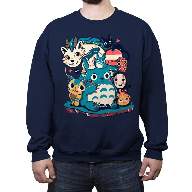 Studio Adventures - Crew Neck Sweatshirt Crew Neck Sweatshirt RIPT Apparel Small / Navy