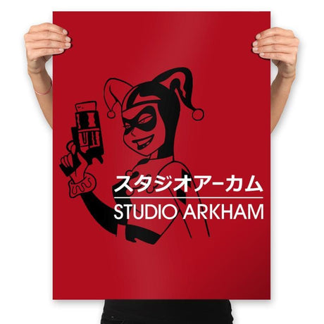 Studio Asylum - Prints Posters RIPT Apparel 18x24 / Red