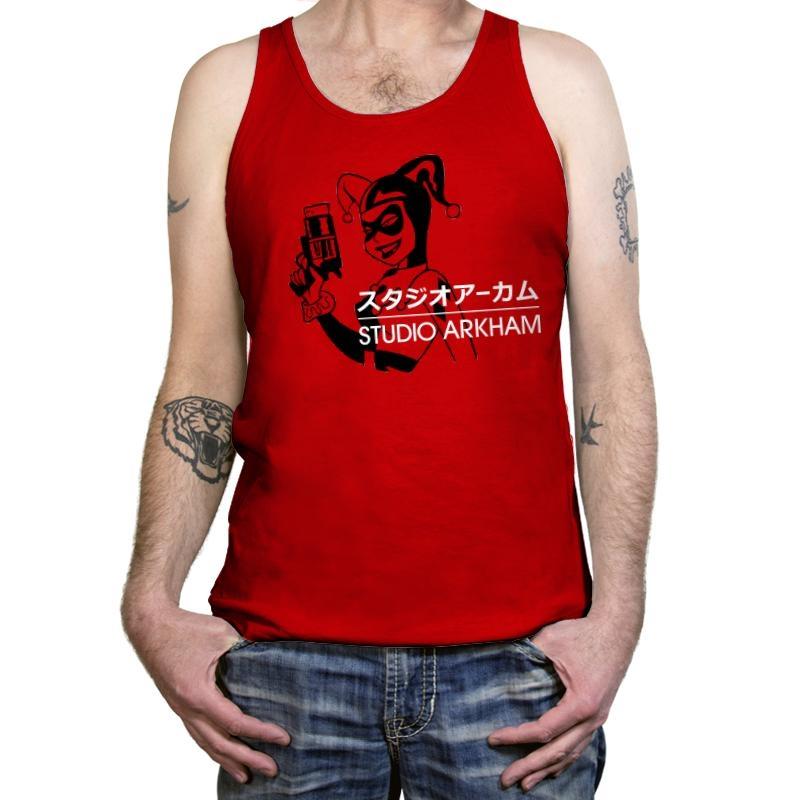 Studio Asylum - Tanktop Tanktop RIPT Apparel X-Small / Red