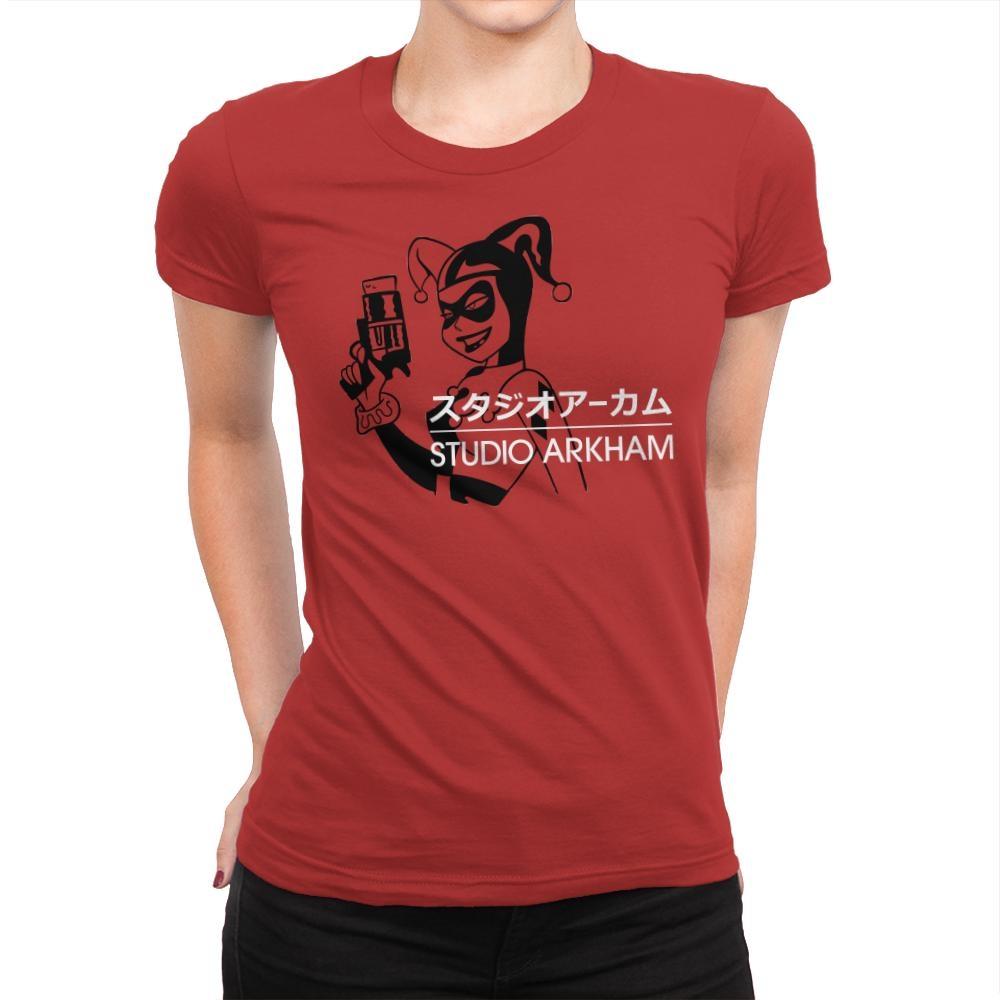 Studio Asylum - Womens Premium T-Shirts RIPT Apparel Small / Red