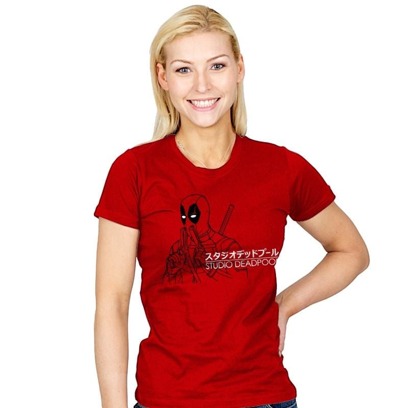 Studio DP - Womens T-Shirts RIPT Apparel Small / Red