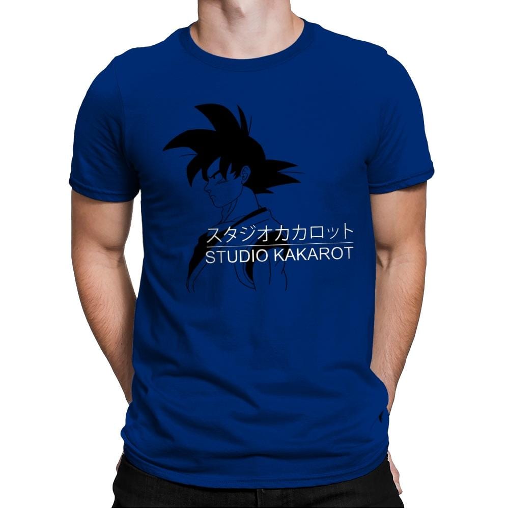 Studio Kakarot - Mens Premium T-Shirts RIPT Apparel Small / Royal