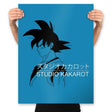 Studio Kakarot - Prints Posters RIPT Apparel 18x24 / Sapphire