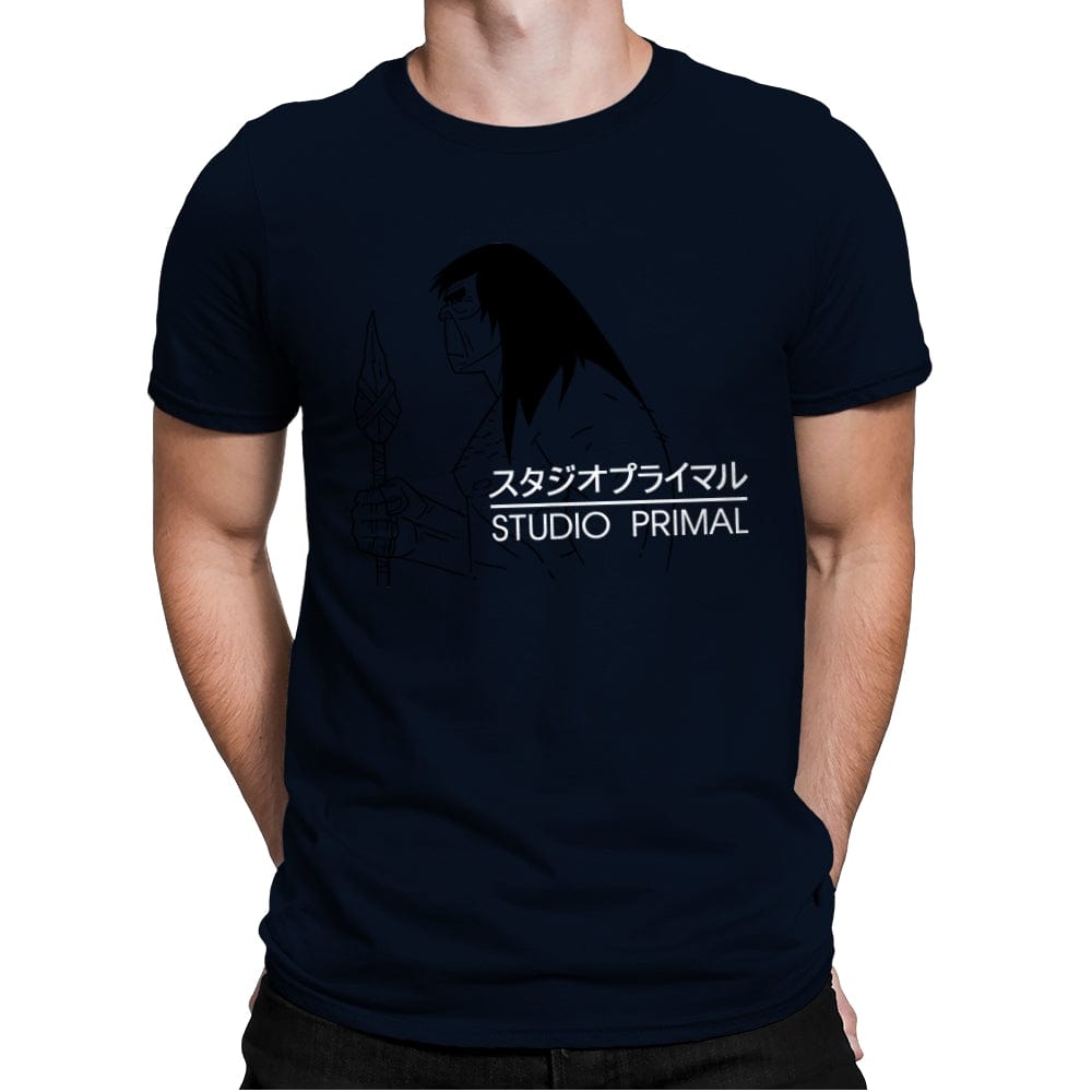 Studio Primal - Mens Premium T-Shirts RIPT Apparel Small / Midnight Navy