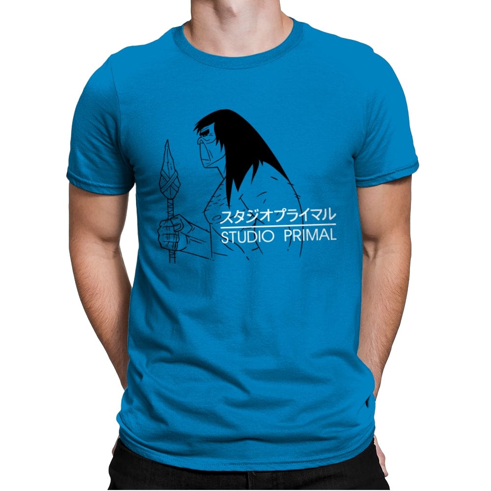 Studio Primal - Mens Premium T-Shirts RIPT Apparel Small / Turqouise
