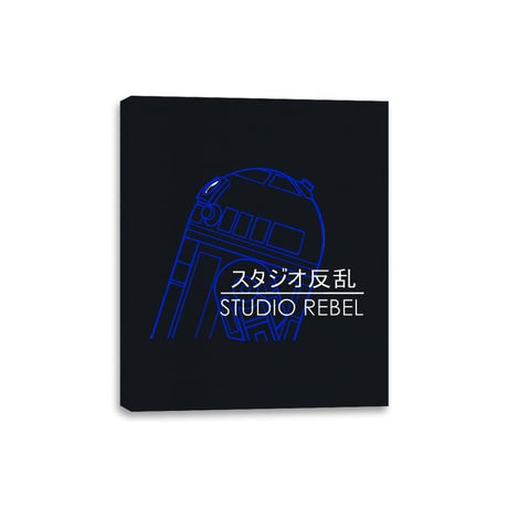 Studio Rebel - Canvas Wraps Canvas Wraps RIPT Apparel 8x10 / Black