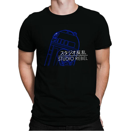 Studio Rebel - Mens Premium T-Shirts RIPT Apparel Small / Black
