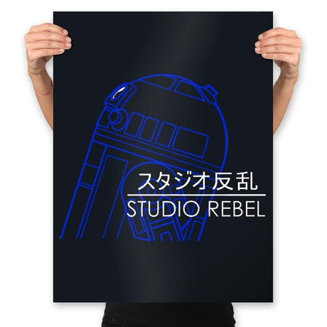 Studio Rebel - Prints Posters RIPT Apparel 18x24 / Black