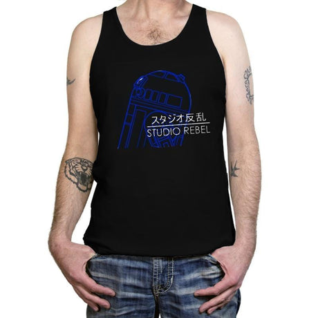 Studio Rebel - Tanktop Tanktop RIPT Apparel X-Small / Black
