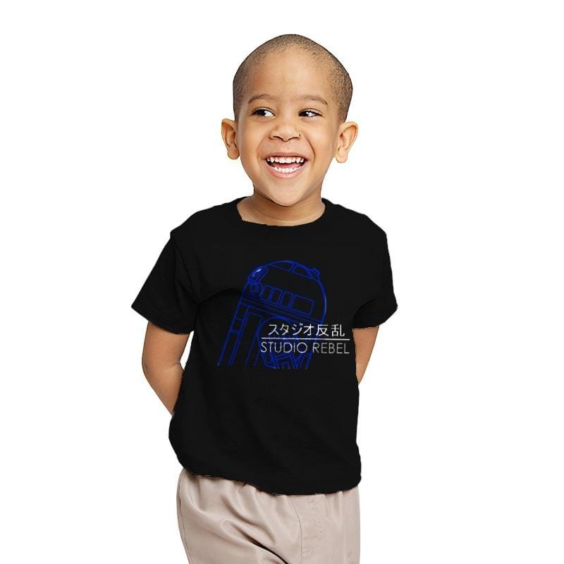 Studio Rebel - Youth T-Shirts RIPT Apparel X-small / Black