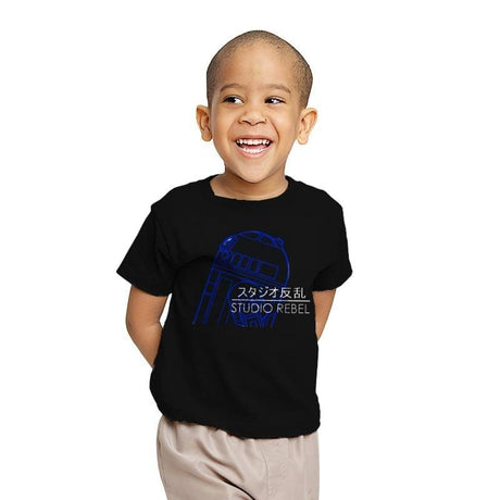 Studio Rebel - Youth T-Shirts RIPT Apparel X-small / Black