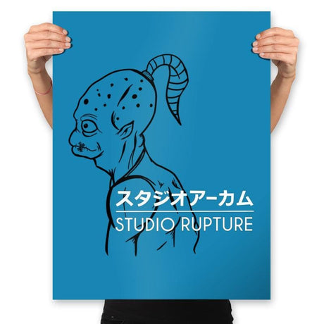 Studio Rupture - Prints Posters RIPT Apparel 18x24 / Sapphire