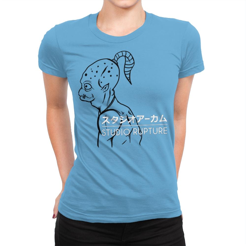 Studio Rupture - Womens Premium T-Shirts RIPT Apparel Small / Turquoise