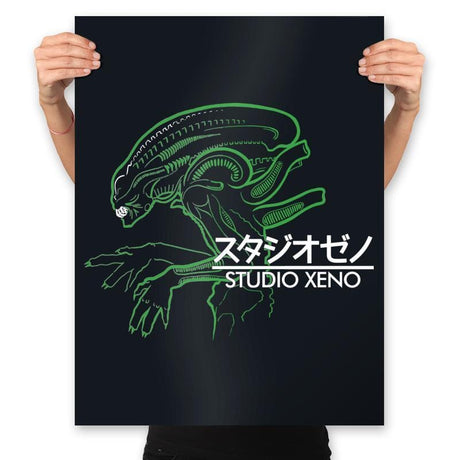 Studio Xeno - Prints Posters RIPT Apparel 18x24 / Black