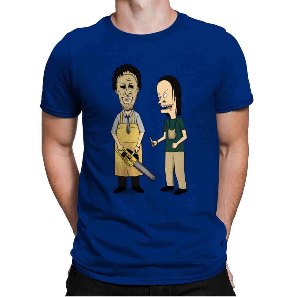 Stupid Brothers - Mens Premium T-Shirts RIPT Apparel Small / Royal