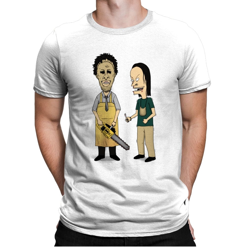 Stupid Brothers - Mens Premium T-Shirts RIPT Apparel Small / White