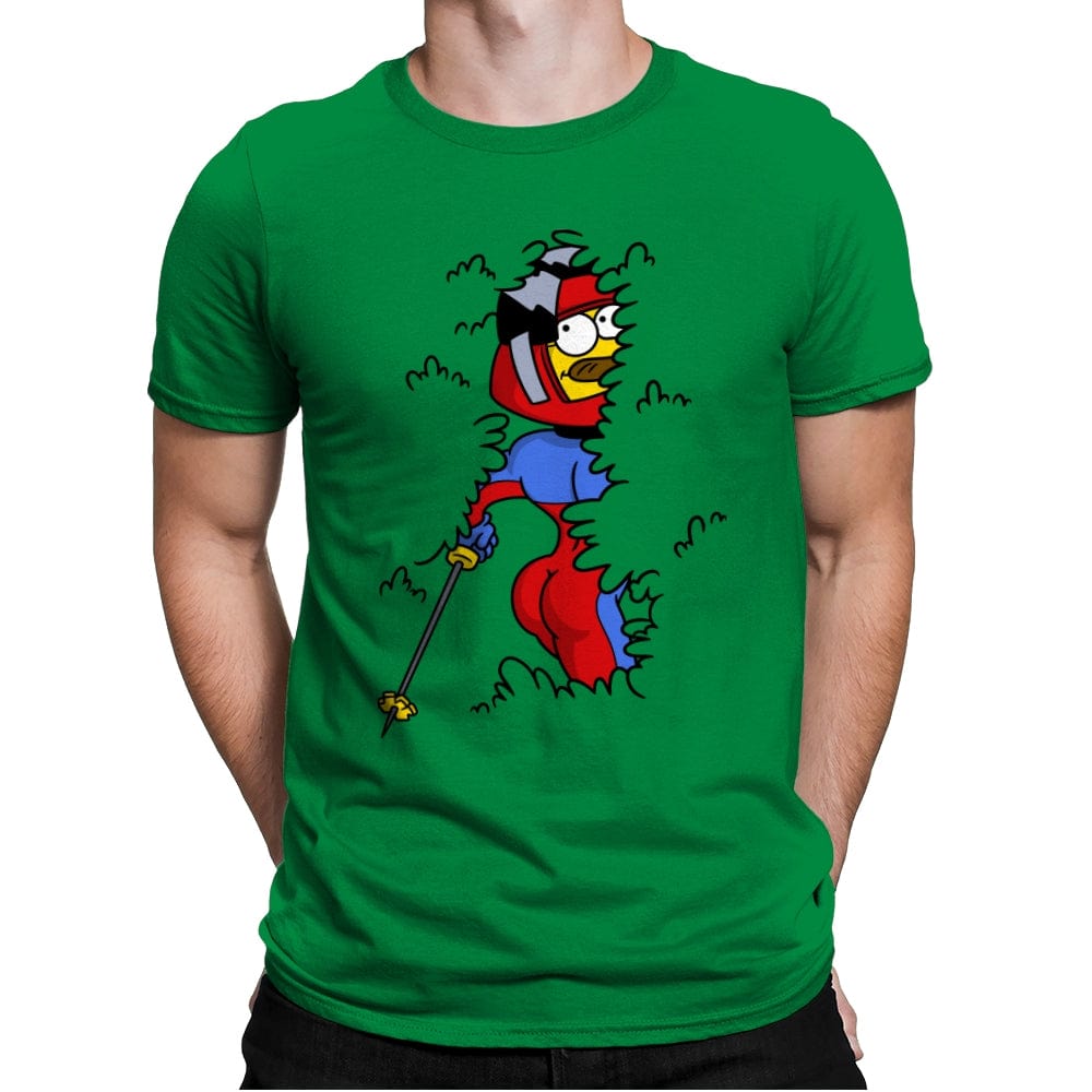 Stupid Sexy Bush - Mens Premium T-Shirts RIPT Apparel Small / Kelly