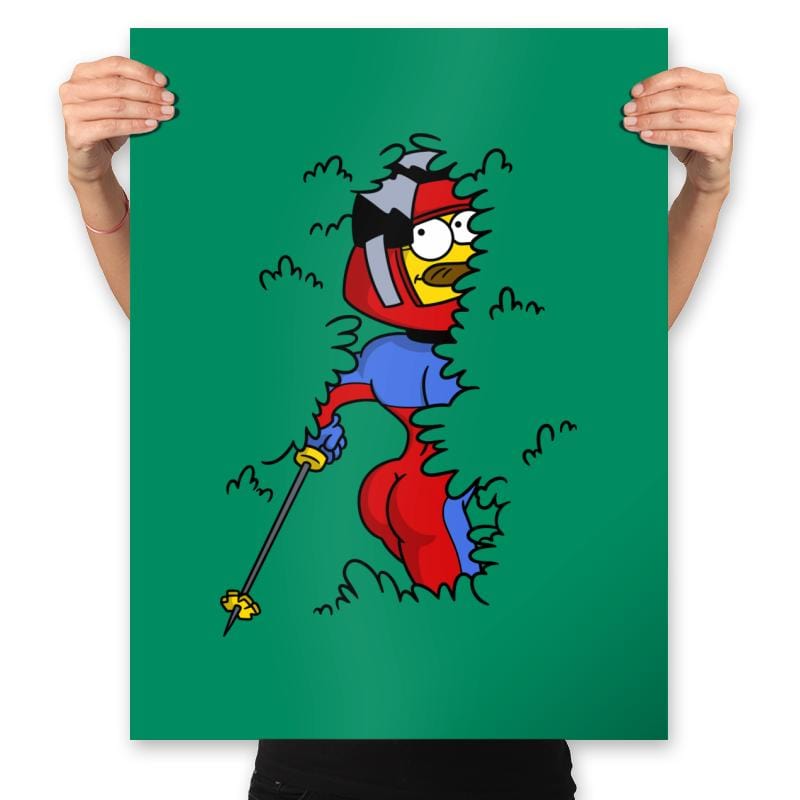 Stupid Sexy Bush - Prints Posters RIPT Apparel 18x24 / Kelly