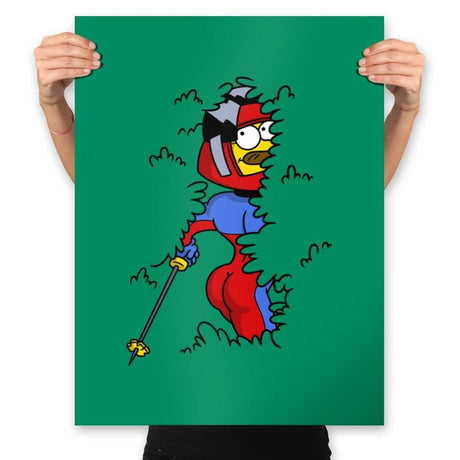 Stupid Sexy Bush - Prints Posters RIPT Apparel 18x24 / Kelly