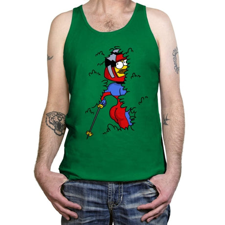 Stupid Sexy Bush - Tanktop Tanktop RIPT Apparel X-Small / Kelly