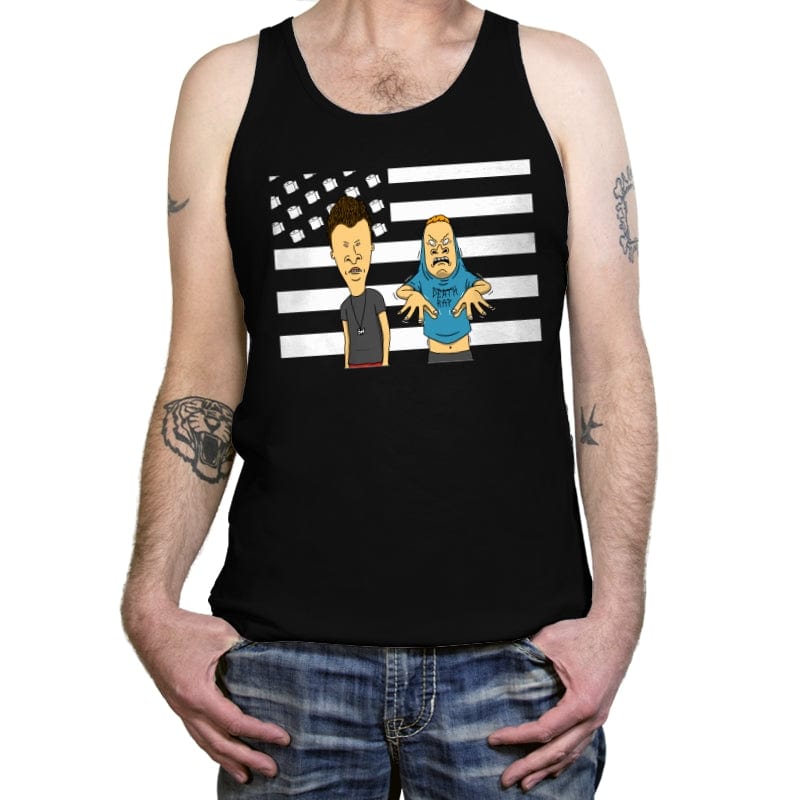 Stupidia - Shirt Club - Tanktop Tanktop RIPT Apparel X-Small / Black