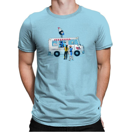 Sub Z's Frozen Treats Exclusive - Mens Premium T-Shirts RIPT Apparel Small / Light Blue