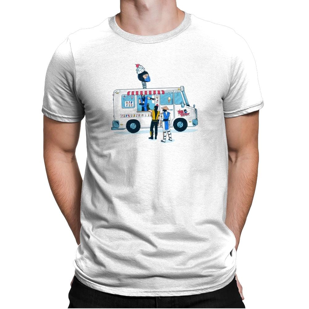 Sub Z's Frozen Treats Exclusive - Mens Premium T-Shirts RIPT Apparel Small / White
