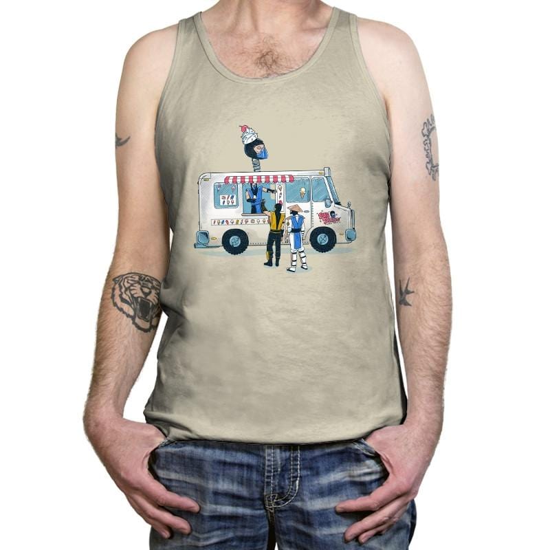 Sub Z's Frozen Treats Exclusive - Tanktop Tanktop RIPT Apparel X-Small / Oatmeal Triblend