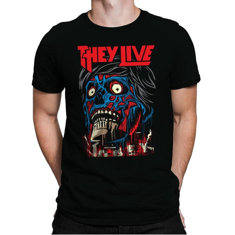 Submit - Mens Premium T-Shirts RIPT Apparel Small / Black