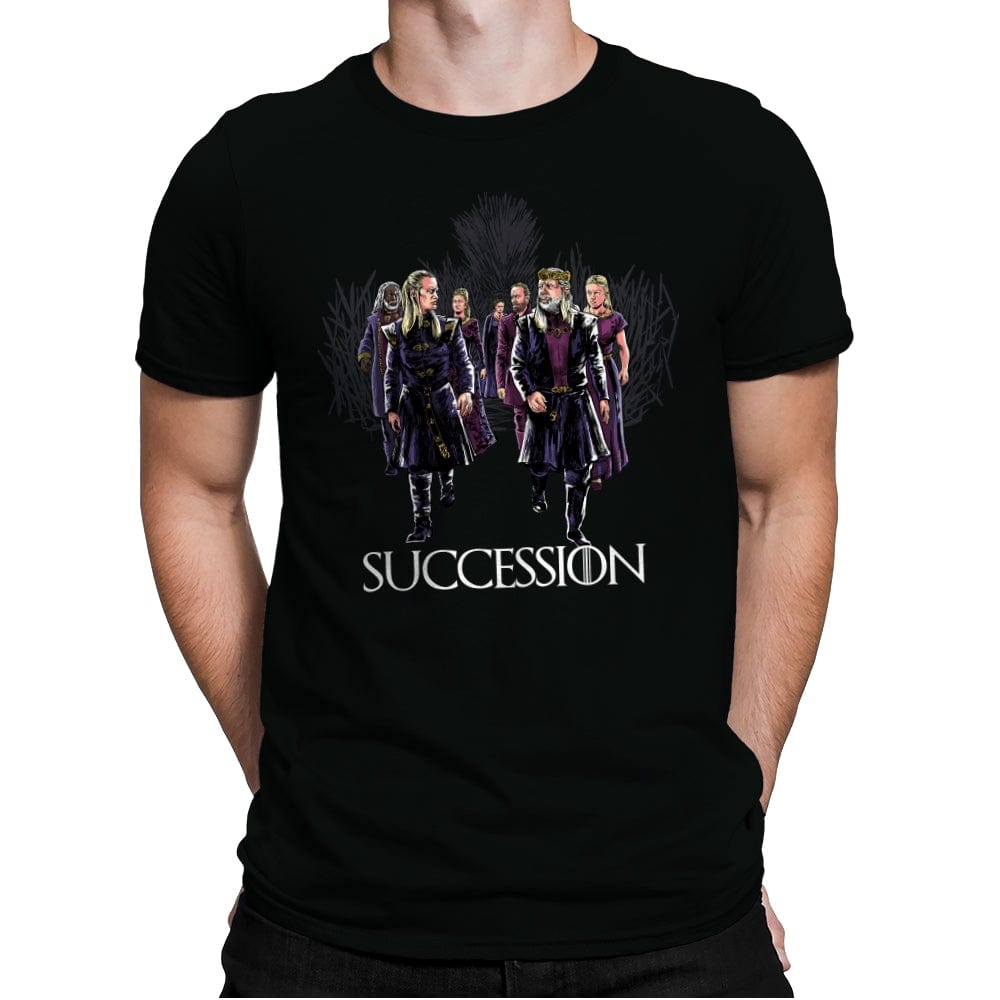 Succession of the Dragon - Mens Premium T-Shirts RIPT Apparel Small / Black