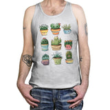 Succulents Kawaii - Tanktop Tanktop RIPT Apparel