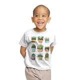 Succulents Kawaii - Youth T-Shirts RIPT Apparel