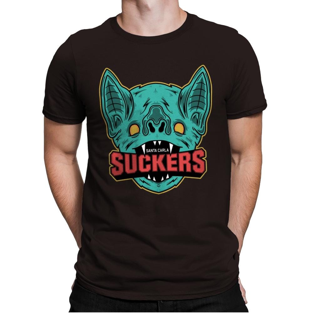 Suckers - Mens Premium T-Shirts RIPT Apparel Small / Dark Chocolate