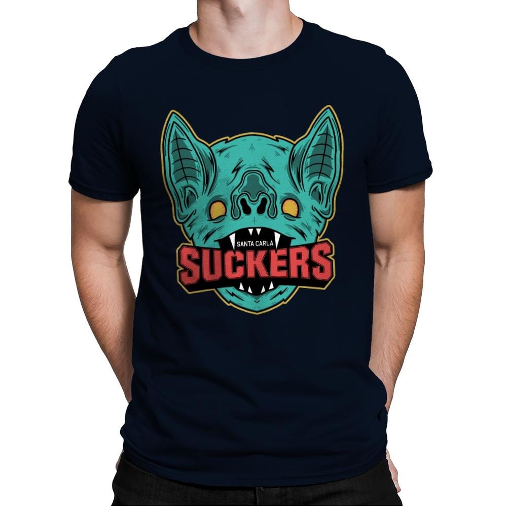 Suckers - Mens Premium T-Shirts RIPT Apparel Small / Midnight Navy