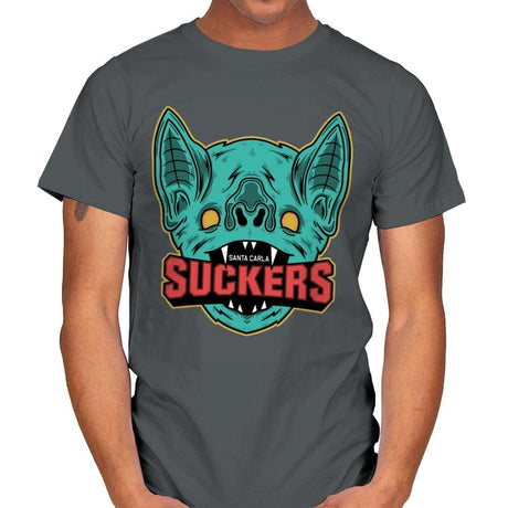 Suckers - Mens T-Shirts RIPT Apparel Small / Charcoal