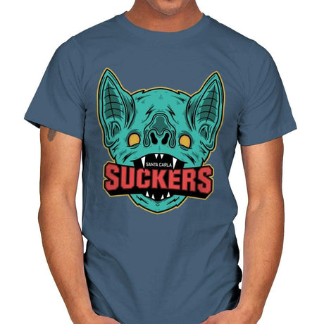Suckers - Mens T-Shirts RIPT Apparel Small / Indigo Blue