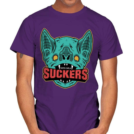 Suckers - Mens T-Shirts RIPT Apparel Small / Purple