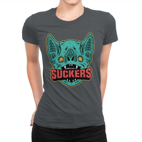 Suckers - Womens Premium T-Shirts RIPT Apparel Small / Heavy Metal