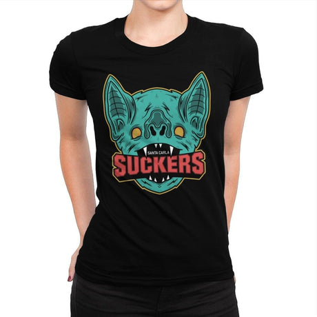 Suckers - Womens Premium T-Shirts RIPT Apparel Small / Indigo