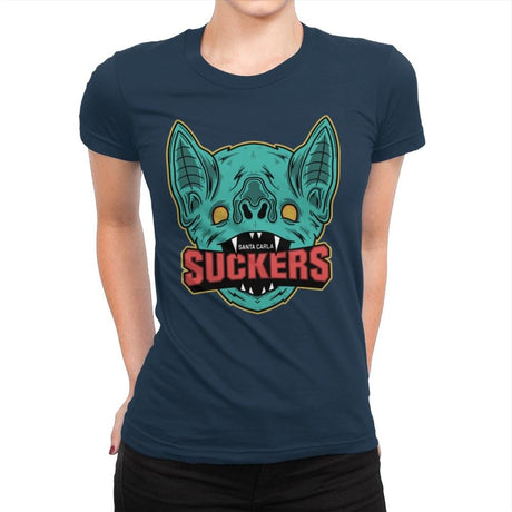 Suckers - Womens Premium T-Shirts RIPT Apparel Small / Midnight Navy