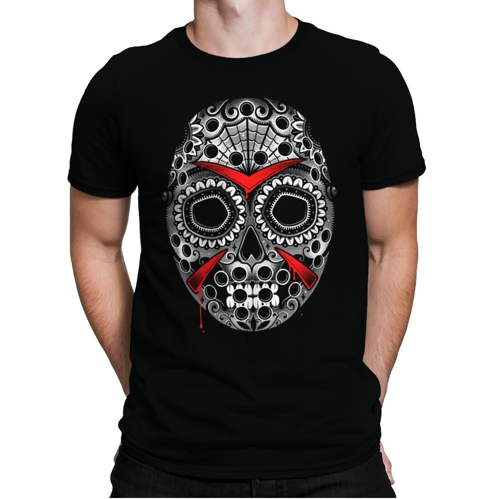 Sugar Skull Slasher - Mens Premium T-Shirts RIPT Apparel Small / Black