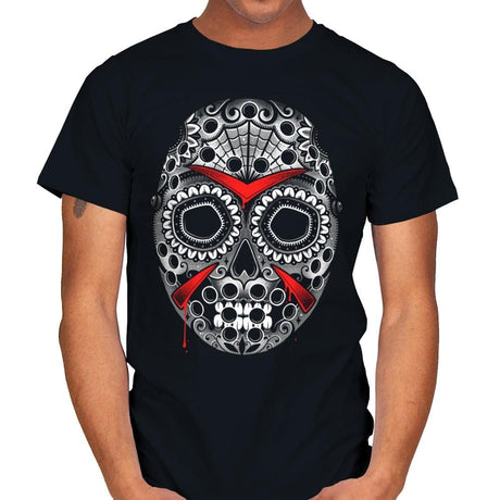 Sugar Skull Slasher - Mens T-Shirts RIPT Apparel Small / Black