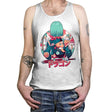 Summer Dragon - Tanktop Tanktop RIPT Apparel X-Small / White