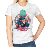 Summer Dragon - Womens T-Shirts RIPT Apparel Small / White