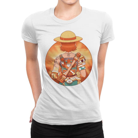 Summer Piece - Womens Premium T-Shirts RIPT Apparel Small / White
