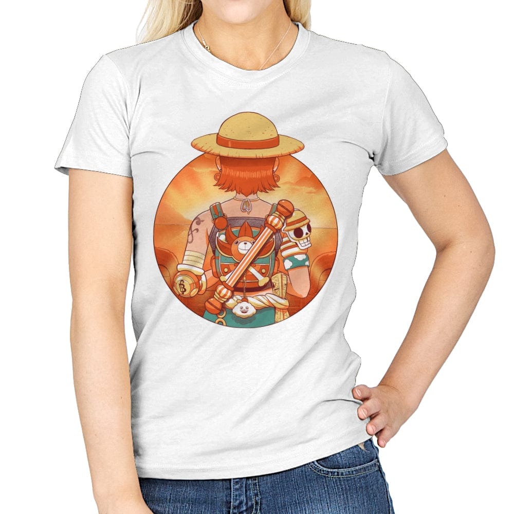 Summer Piece - Womens T-Shirts RIPT Apparel Small / White