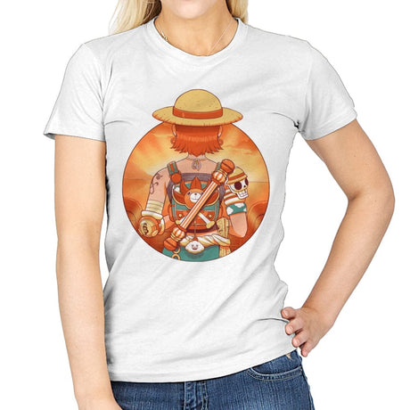 Summer Piece - Womens T-Shirts RIPT Apparel Small / White