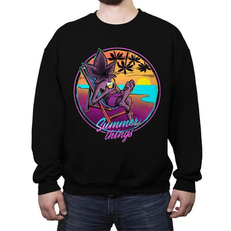 Summer Things - Crew Neck Sweatshirt Crew Neck Sweatshirt RIPT Apparel