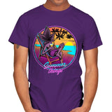 Summer Things - Mens T-Shirts RIPT Apparel Small / Purple